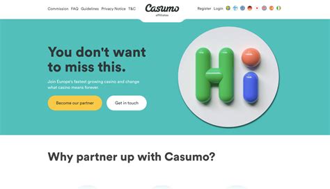 casumo affiliates|Casumo affiliates program .